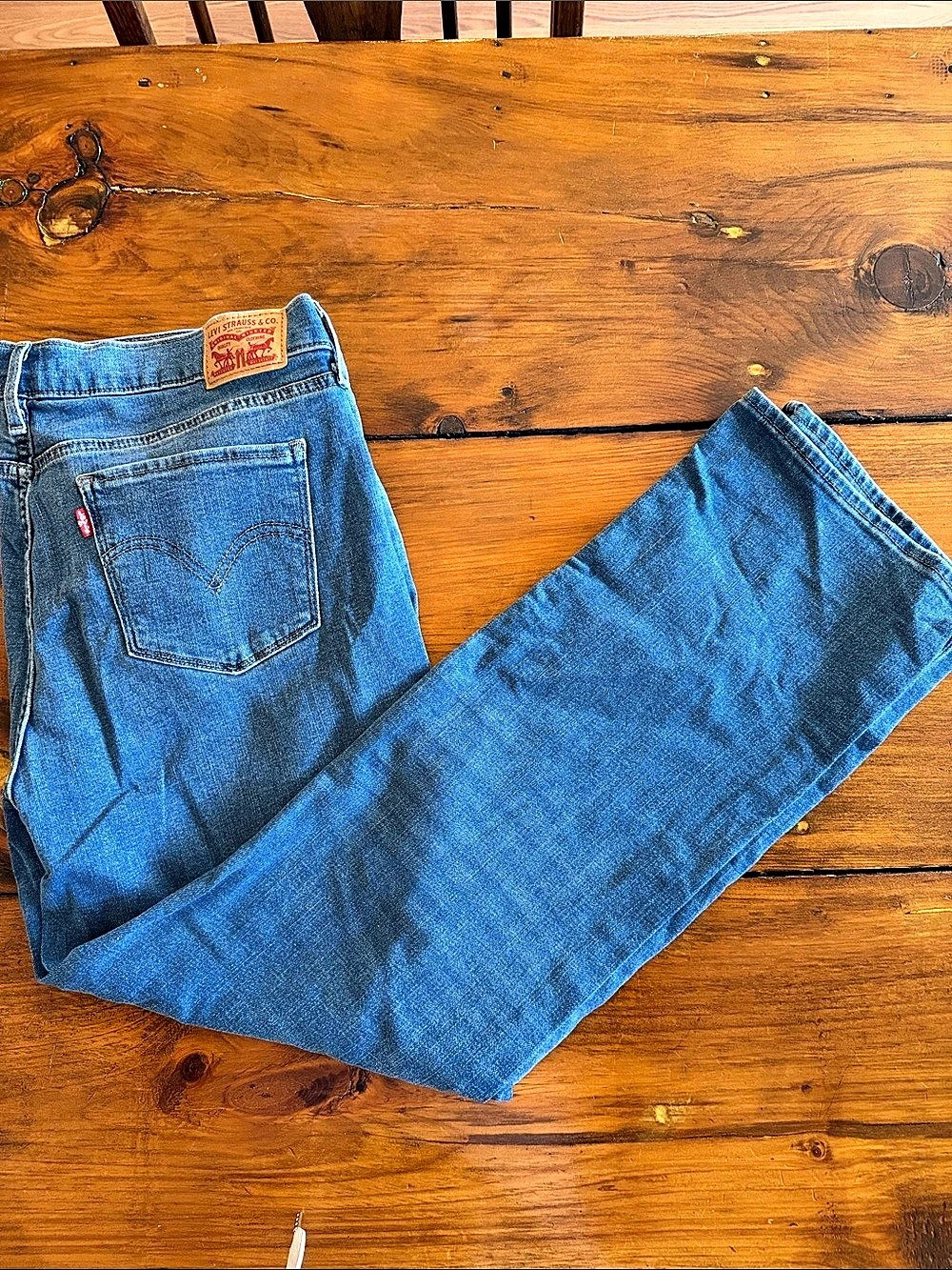 Levi's 414 Classic Straight Leg Jeans Waist 18W